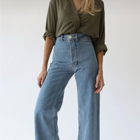 Jesse Kamm Denim - Jesse Kamm Sailor Pant in Cowboy Blue, Size 4
